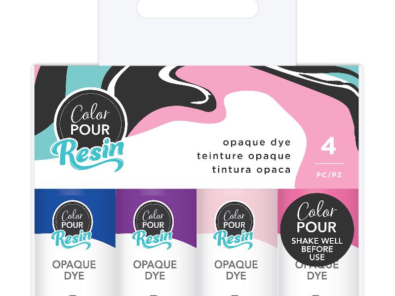 American Crafts Color Pour smola Mix Berry