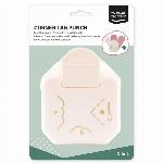 3-in-1 Label Corner Tag Punch Scallop